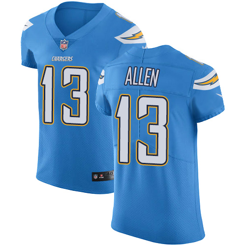 Nike Chargers #13 Keenan Allen Electric Blue Alternate Men's Stitched NFL Vapor Untouchable Elite Jersey - Click Image to Close